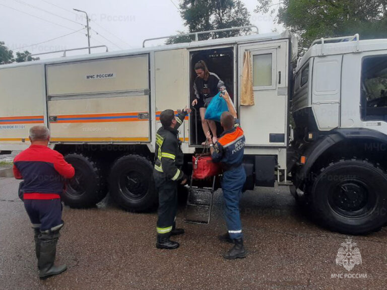 Подробнее о статье Более 300 спасателей МЧС России помогают населению Приморья и ликвидируют последствия паводка